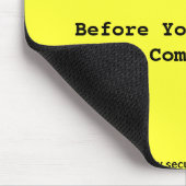 Muismat voor eenmalige aanmelding (Hoek)