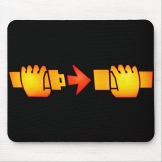 Muismat voor Fasten Seat Belt Sign.