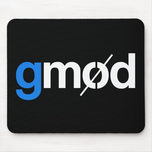 Muismat voor gaming van Logo Gmod (Voorkant)