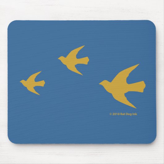 Muismat voor geelvogels (Voorkant)