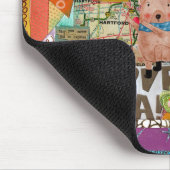 Muismat voor gemengde mediadecoupage-papiercollage (Hoek)