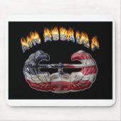 Muismat voor het afvuren van luchtaanstoot (Voorkant)