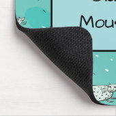 Muismat voor jong meisje met komische katten (Hoek)