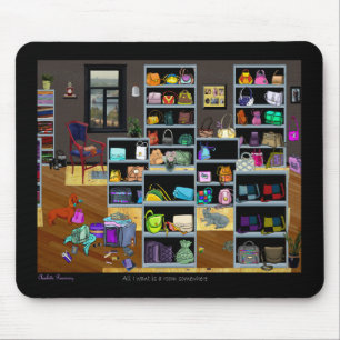 Muismat voor koopkamer