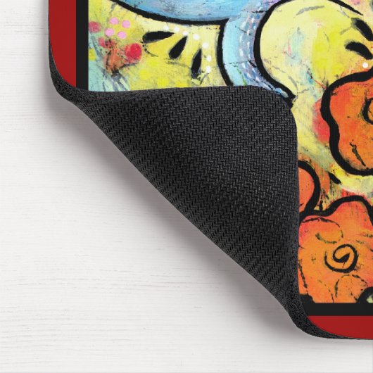 Muismat voor levende vogels - 9,25 x 7,75 inch (Hoek)