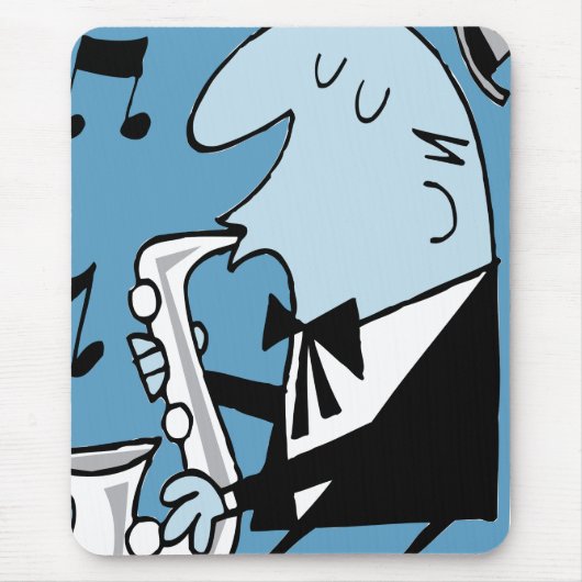 Muismat voor Oxygentes Retro Trumpet (Voorkant)