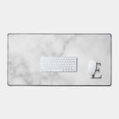 Muismat voor persoonlijk monogram en naam bureaumat (Keyboard & Muis)