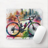 muismat voor racefiets (Met muis)