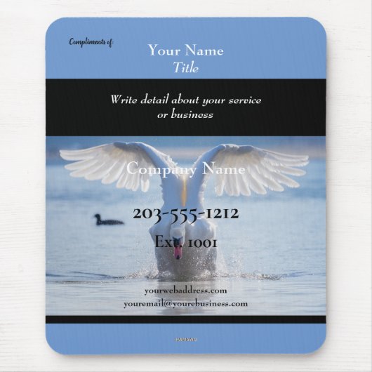 Muismat voor speciale acties die u aanpast - HAMby (Voorkant)