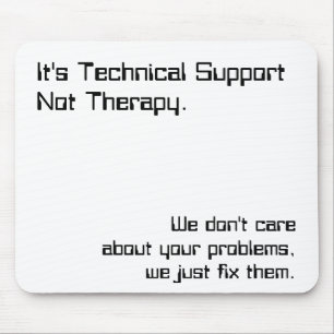 Muismat voor technische support