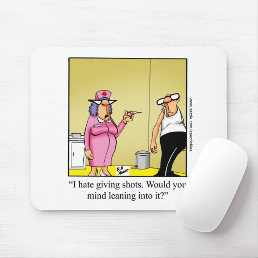 Muismat voor verpleegkundigen/medische Humor "Spec (Met muis)