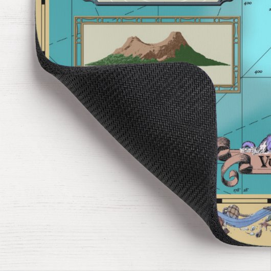 Muismat voor Vulcania Map (Hoek)