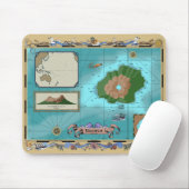 Muismat voor Vulcania Map (Met muis)