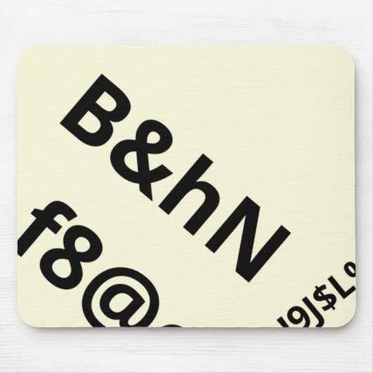 Muismat voor W? (Voorkant)