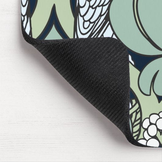 Muismat Voysey Art Nouveau Owl Nest Pattern (Hoek)