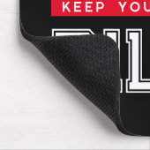 Muismat waarschuwingsbord voor leerling-piloot (Hoek)