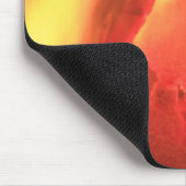 Muismat warm vuur en brandhout (Hoek)