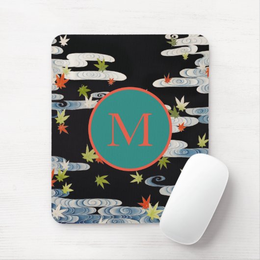 MUISMAT WATER EN VERLAAT JAPANS CUSTOM INITIAAL (Met muis)