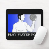 Muismat waterpoly afspelen (Met muis)