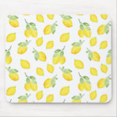 Muismat waterverf Lemons Patroon (Voorkant)