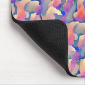 Muismat waterverf Patroon (Hoek)