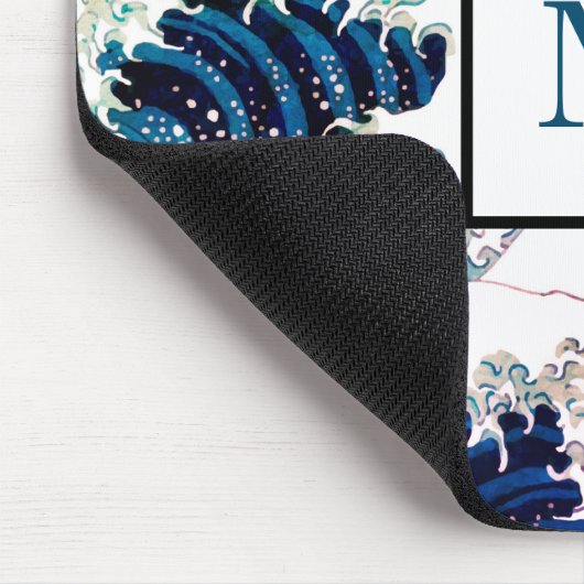 MUISMAT WAVE PATTERN JAPANS CUSTOM INITIAAL (Hoek)