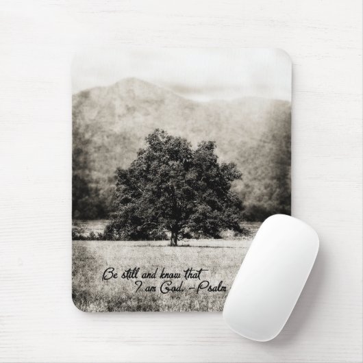 Muismat... wees stil en weet dat ik God ben Muismat (Met muis)