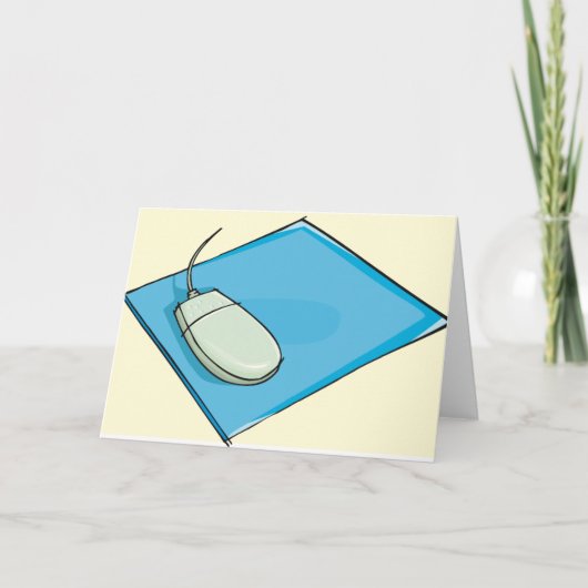 Muismat Wenskaarten Kaart (Voorkant)