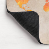 Muismat wereldkaart #map (Hoek)