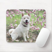 Muismat - White Akita (Met muis)