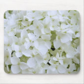 Muismat - White Hydrangeas (Voorkant)