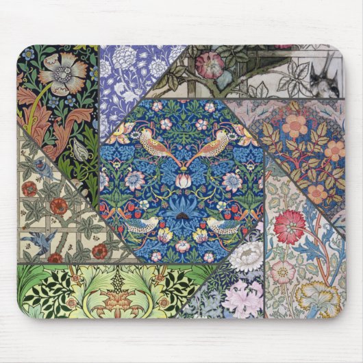 MUISMAT - William Morris Afbeelding Collage (Voorkant)