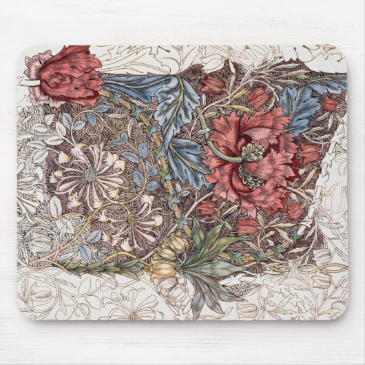 MUISMAT : WILLIAM MORRIS : HONEYSUCKLE + TULIP (Voorkant)