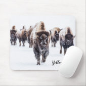 Muismat-Yellowstone Buffalo Muismat (Met muis)