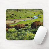 Muismat-Yellowstone Buffalo Muismat (Met muis)