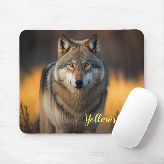 Muismat-Yellowstone Wolf Muismat (Met muis)