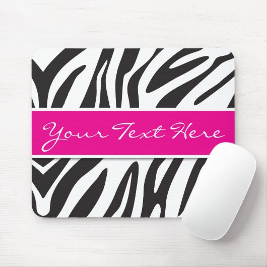 Muismat Zebra Print (Met muis)