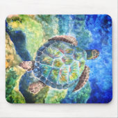 Muismat Zee schildpad #2 A (Voorkant)