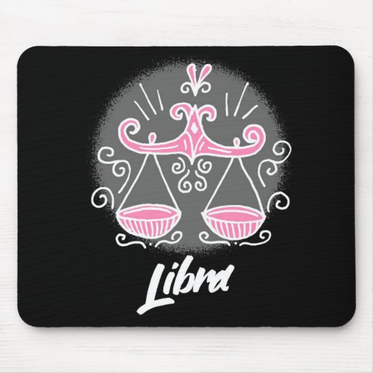 Muismat Zodiac Libra Symbol (Voorkant)