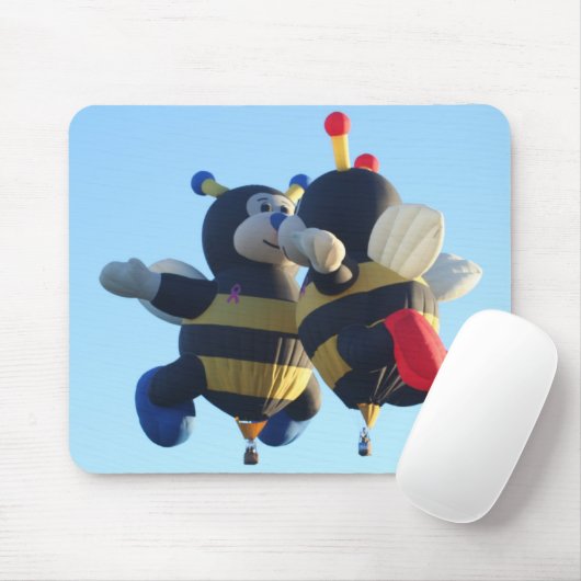 Muismat zoende bijen (Met muis)