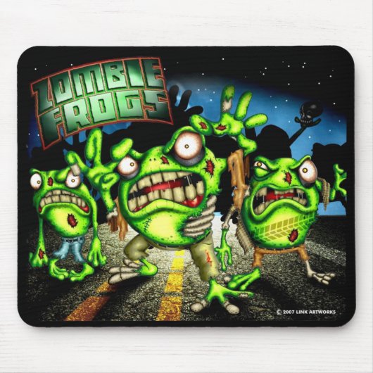 Muismat Zombie Frogs (Voorkant)