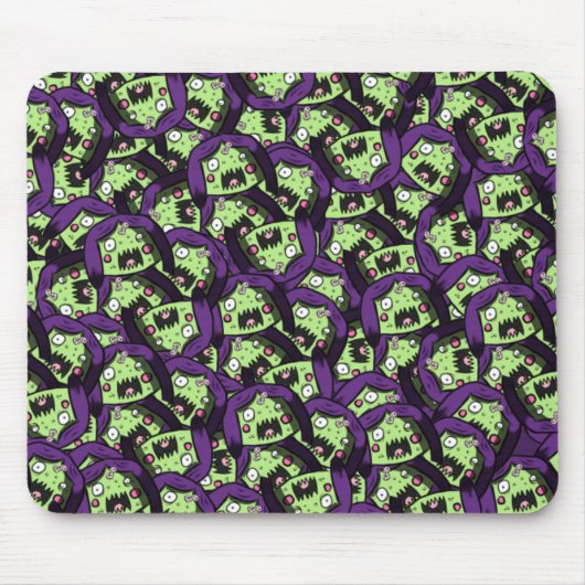 Muismat Zombie Girl Pattern (Voorkant)