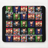 Muismat zwart (Voorkant)