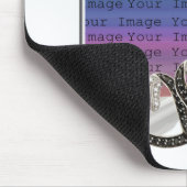 Muismat zwart-wit diamant (Hoek)