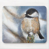 Muismat zwarte kippen (Voorkant)