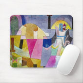 MUISMAT - Zwarte zuilen in een landschap (1919) (Met muis)