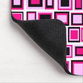 Muismatje abstract vierkant patroon muismat (Hoek)