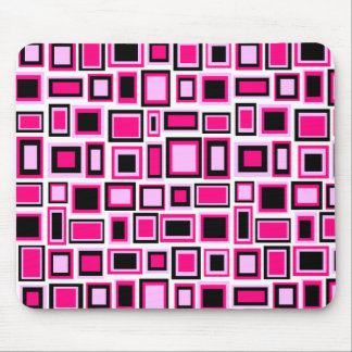 Muismatje abstract vierkant patroon muismat