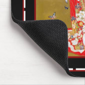 Muismatten Art Japanese Geisha Lady Vintage Poster (Hoek)