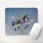 Muismatten - Grijze Mare Carousel Horse (Met muis)